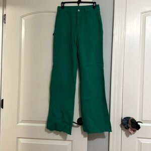 SHEIN Green Jeans